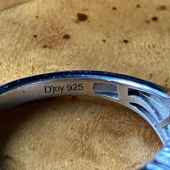 Natural Rhodolite Garnet Amethyst Sterling Silver Ring Size 7 - Picture 5 of 8